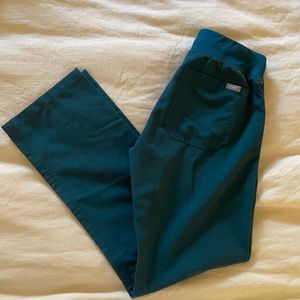 FIGS Caribbean Blue Livingston Basic Scrub Pants